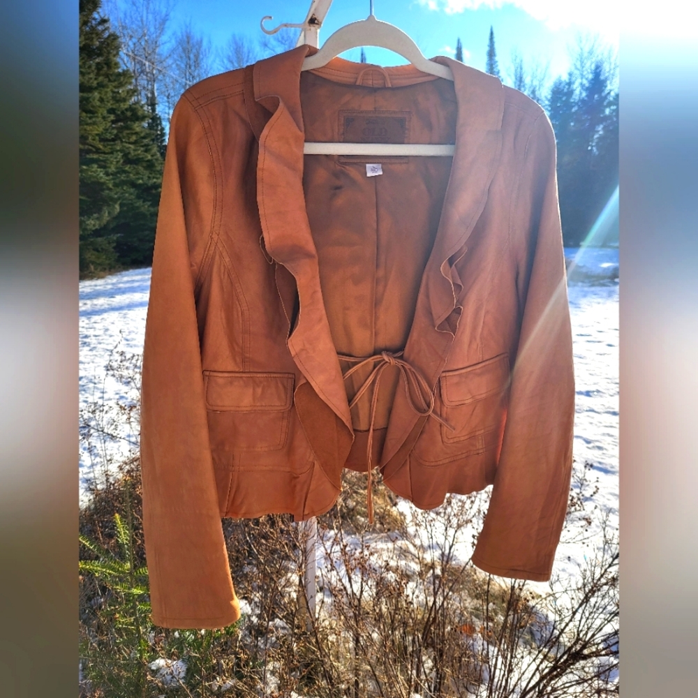 "New Vintage" OLD NAVY Leather Jacket